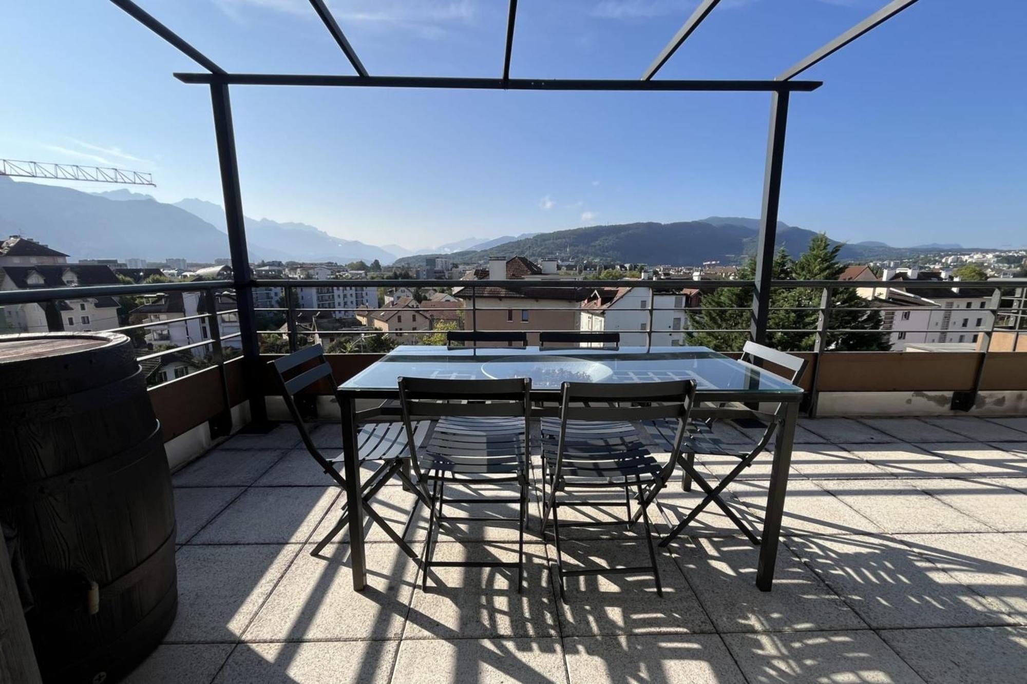 Penthouse Flat South-Facing Terrace - Welkeys Annecy Exterior foto
